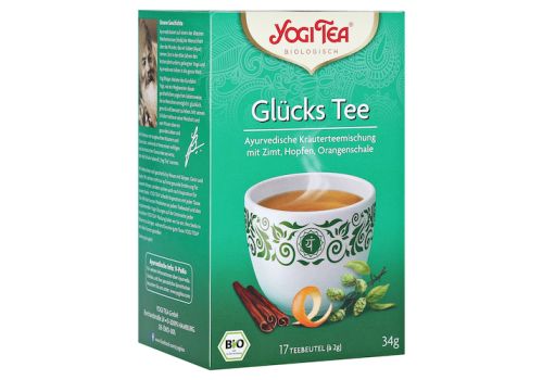 YOGI TEA Glückstee Bio Filterbeutel – PZN 09687978 (PZN 09687978)