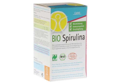 Spirulina 500 mg Bio Naturland Tabletten – PZN 04888608 (PZN 04888608)