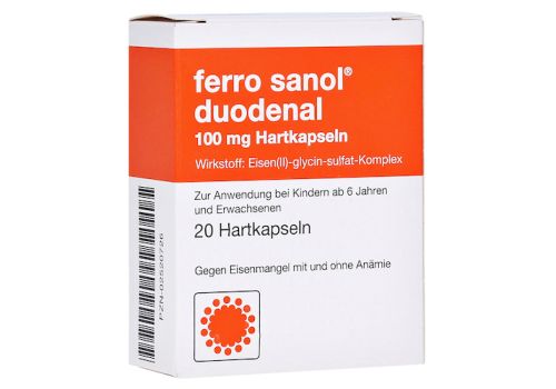 Ferro sanol duodenal 100mg – PZN 02520726 (PZN 02520726)