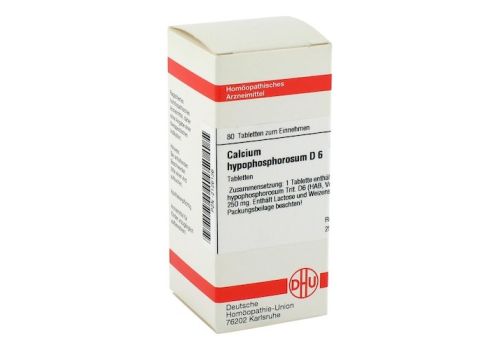 CALCIUM HYPOPHOSPHOROSUM D 6 Tabletten – PZN 02126136 (PZN 02126136)