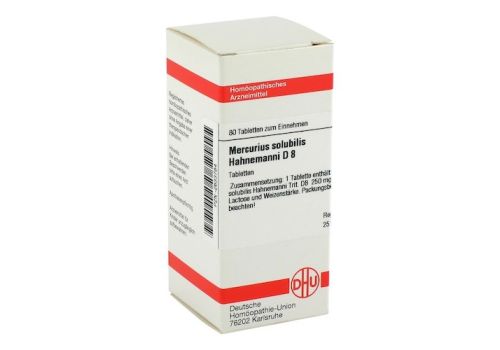 MERCURIUS SOLUBILIS Hahnemanni D 8 Tabletten – PZN 02633784 (PZN 02633784)