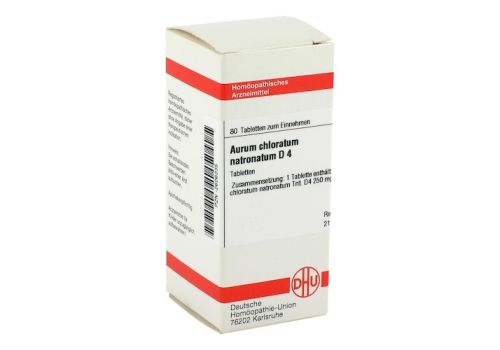 AURUM CHLORATUM NATRONATUM D 4 Tabletten – PZN 02626235 (PZN 02626235)