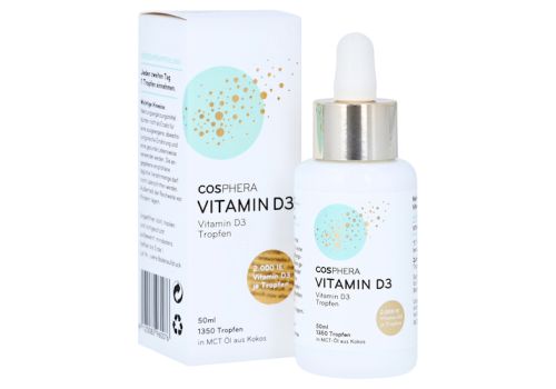 COSPHERA Vitamin D3 2000 I.E. Tropfen – PZN 16781933 (PZN 16781933)
