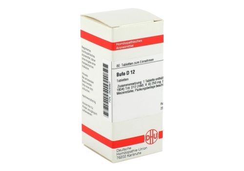 BUFO D 12 Tabletten – PZN 02626867 (PZN 02626867)