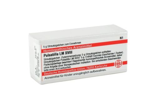 LM PULSATILLA XVIII Globuli – PZN 02659944 (PZN 02659944)