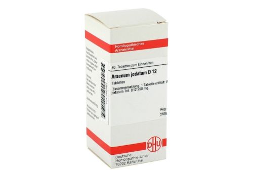 ARSENUM JODATUM D 12 Tabletten – PZN 02625827 (PZN 02625827)