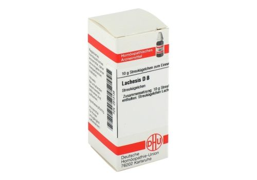 LACHESIS D 8 Globuli – PZN 02813138 (PZN 02813138)