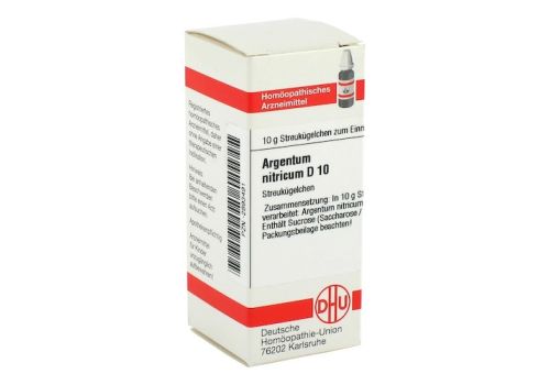 ARGENTUM NITRICUM D 10 Globuli – PZN 02893491 (PZN 02893491)