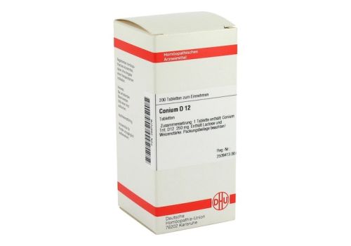 CONIUM D 12 Tabletten – PZN 02897276 (PZN 02897276)