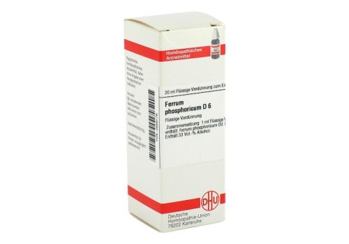 FERRUM PHOSPHORICUM D 6 Dilution – PZN 02889176 (PZN 02889176)