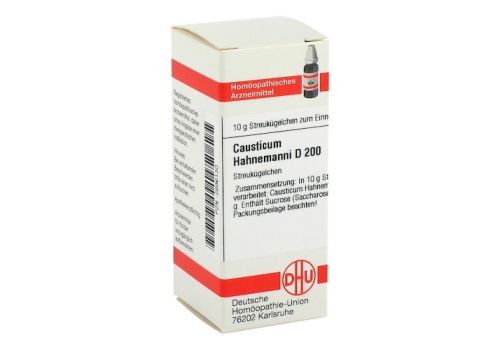 CAUSTICUM HAHNEMANNI D 200 Globuli – PZN 02896130 (PZN 02896130)