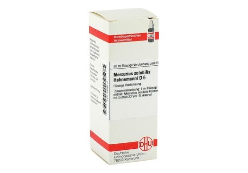 MERCURIUS SOLUBILIS Hahnemanni D 6 Dilution – PZN 02889213 (PZN 02889213)