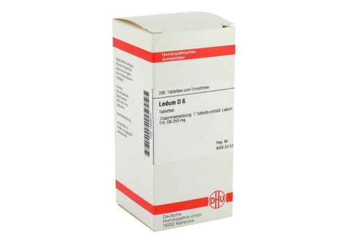 LEDUM D 6 Tabletten – PZN 02926210 (PZN 02926210)