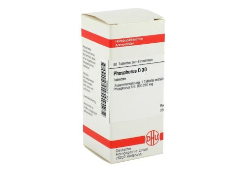 PHOSPHORUS D 30 Tabletten – PZN 02929065 (PZN 02929065)