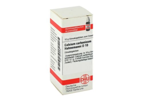 CALCIUM CARBONICUM Hahnemanni D 10 Globuli – PZN 02815226 (PZN 02815226)