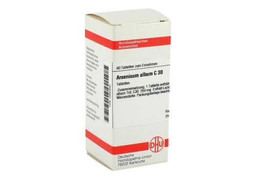 ARSENICUM ALBUM C 30 Tabletten – PZN 02893893 (PZN 02893893)