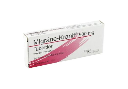 Migräne-Kranit 500mg – PZN 03438010 (PZN 03438010)