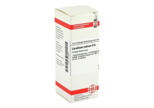 CORALLIUM RUBRUM D 6 Dilution – PZN 04213922 (PZN 04213922)