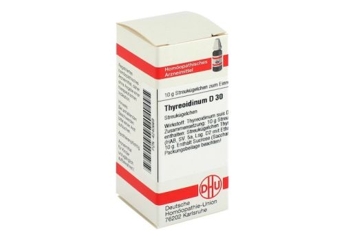 THYREOIDINUM D 30 Globuli – PZN 04240669 (PZN 04240669)