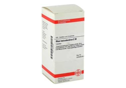 RHUS TOXICODENDRON C 30 Tabletten – PZN 04234456 (PZN 04234456)