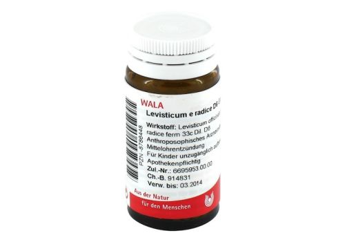 LEVISTICUM E radice D 6 Globuli – PZN 08786448 (PZN 08786448)