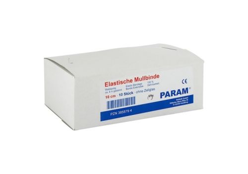 MULLBINDEN elast.10 cm o.Cellophan – PZN 03855794 (PZN 03855794)