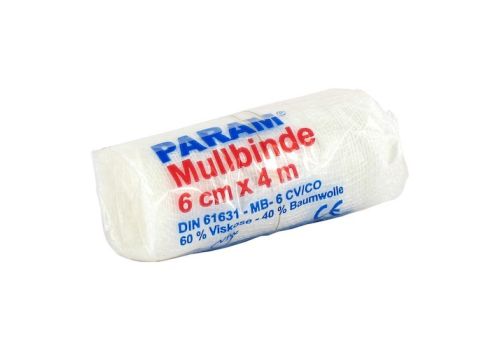 MULLBINDEN 6 cm m.Cellophan – PZN 03855452 (PZN 03855452)
