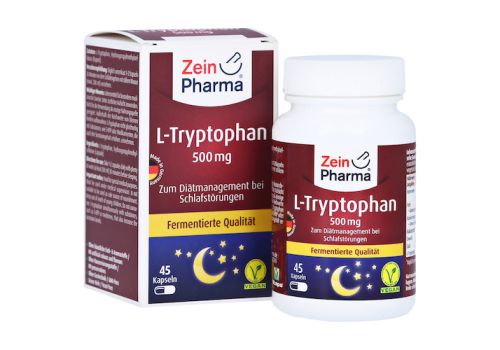 L-tryptophan 500mg aus Fermentation Kapseln – PZN 09542731 (PZN 09542731)