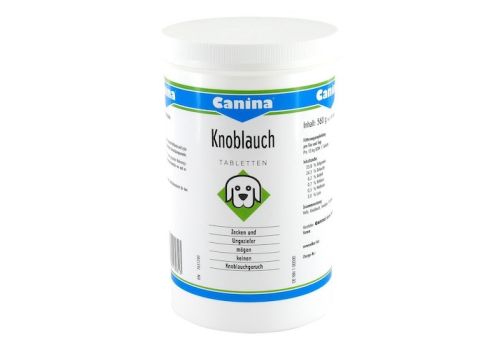 CANINA Knoblauch Tabletten f.Hunde – PZN 07637290 (PZN 07637290)