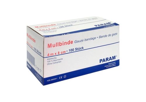 MULLBINDEN 8 cm o.Cellophan – PZN 03855541 (PZN 03855541)