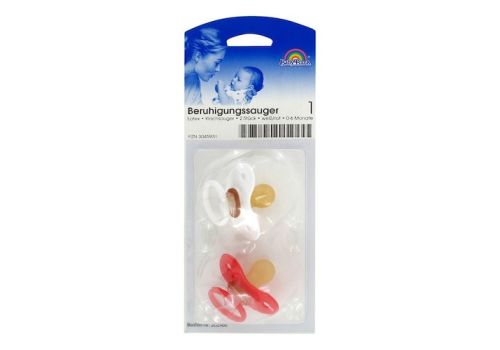 SAUGER Kirsche Latex Gr.1 0-6 Mon.weiß/rot – PZN 03045931 (PZN 03045931)