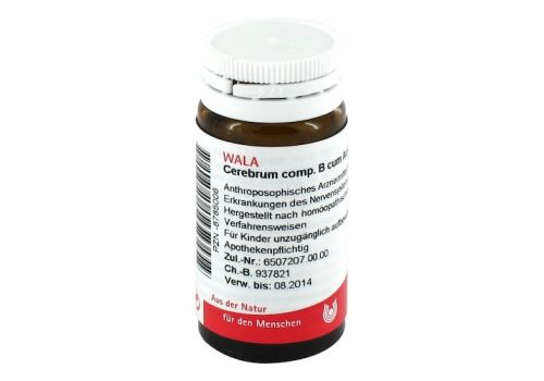 CEREBRUM COMP.B cum Auro comp.Globuli – PZN 08785006 (PZN 08785006)