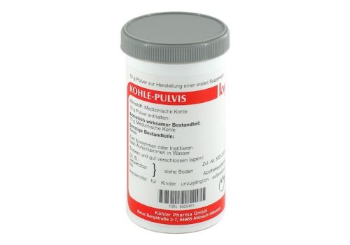 Kohle-Pulvis – PZN 08625461 (PZN 08625461)