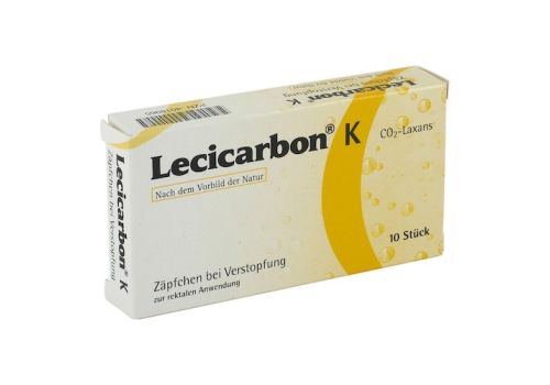 Lecicarbon K CO2-Laxans für Kinder – PZN 04018965 (PZN 04018965)