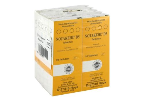 NOTAKEHL D 5 Tabletten – PZN 04426575 (PZN 04426575)