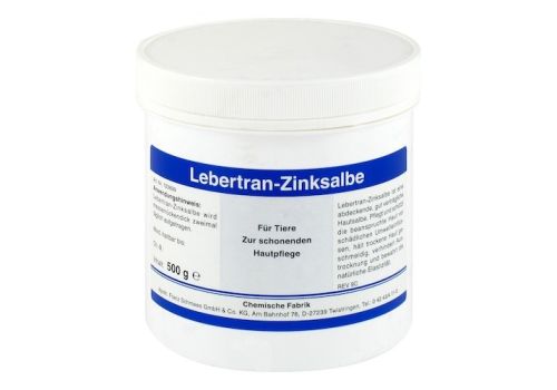 Lebertran Zinksalbe vet. – PZN 03674590 (PZN 03674590)