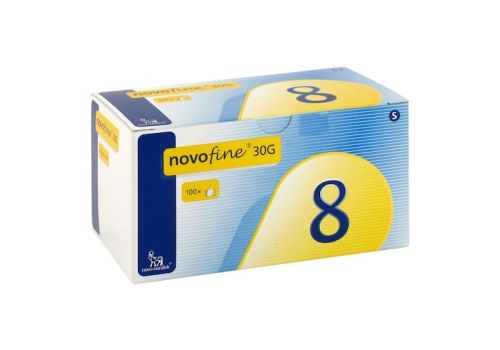 NOVOFINE 8 Kanülen 0,30x8 mm – PZN 05560519 (PZN 05560519)