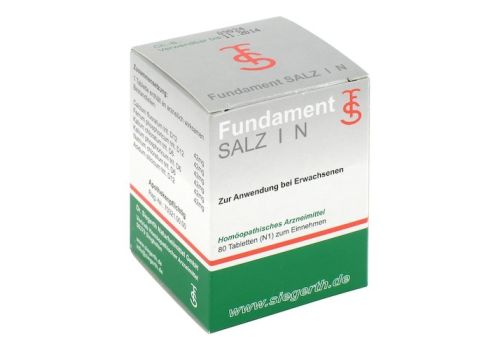 FUNDAMENT-Salz I N Tabletten – PZN 01012293 (PZN 01012293)