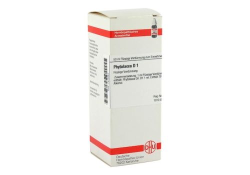 PHYTOLACCA D 1 Dilution – PZN 01310352 (PZN 01310352)