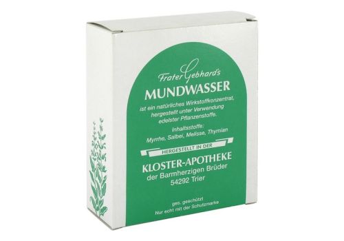 Frater Gebhard's Mundwasser – PZN 07465593 (PZN 07465593)