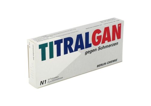 TITRALGAN gegen Schmerzen – PZN 02653261 (PZN 02653261)