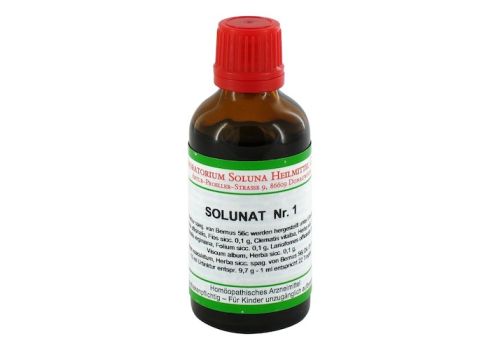 SOLUNAT Nr.1 Tropfen – PZN 02937337 (PZN 02937337)