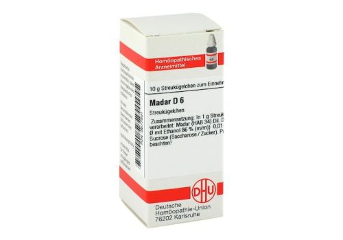 MADAR D 6 Globuli – PZN 09677891 (PZN 09677891)
