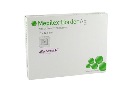 MEPILEX Border Ag Schaumverb.10x12,5 cm steril – PZN 01416949 (PZN 01416949)
