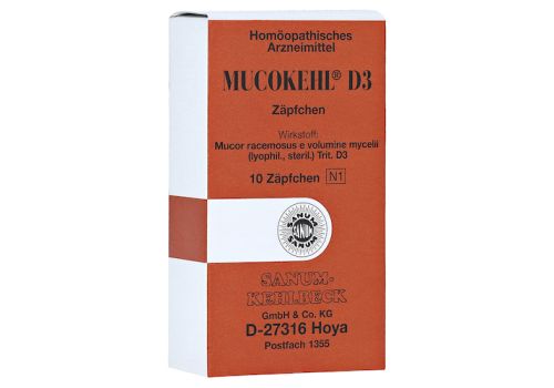 MUCOKEHL Suppositorien D 3 – PZN 03206707 (PZN 03206707)