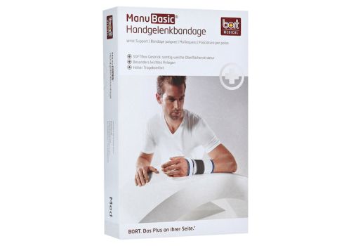 BORT ManuBasic Bandage links L haut – PZN 00239008 (PZN 00239008)