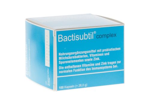 BACTISUBTIL Complex Kapseln – PZN 04479755 (PZN 04479755)
