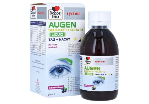 DOPPELHERZ Augen Sehkraft+Schutz Liquid system – PZN 16226574 (PZN 16226574)