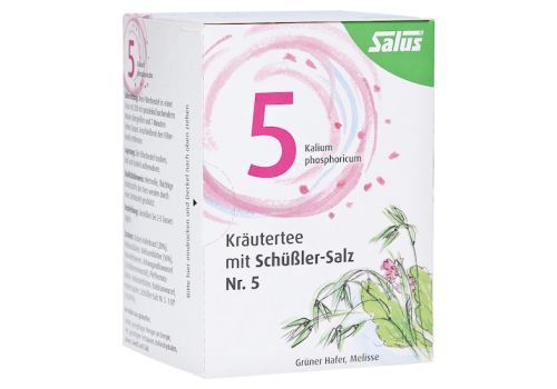 KRÄUTERTEE mit Schüssler-Salz Nr.5 Salus Fbtl. – PZN 13904424 (PZN 13904424)