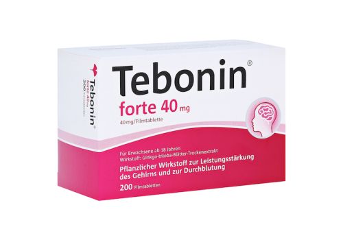 Tebonin forte 40mg – PZN 04247370 (PZN 04247370)